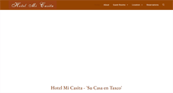 Desktop Screenshot of hotelmicasita.com