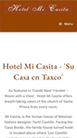Mobile Screenshot of hotelmicasita.com